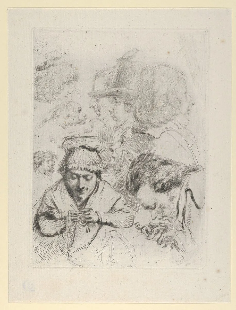 Le Citoyen Aubourg, Mme Aubourg, et leur famille (Citizen Aubourg, Madame Aubourg, and their Family) — baron Dominique Vivant Denon