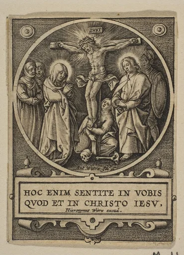 The Crucifixion (Round) (reverse copy)