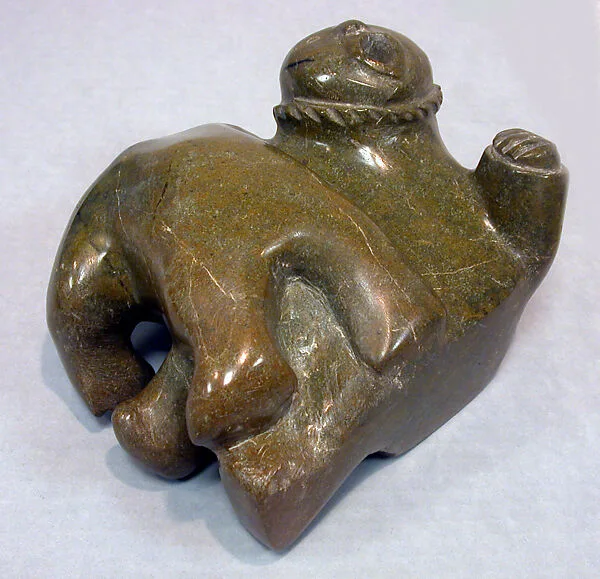 Stone Bear and Man — Temela
