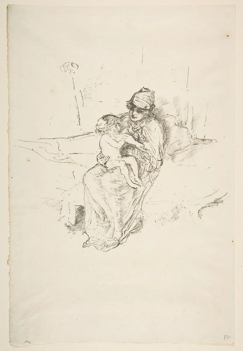 Mother and Child, No. 1 — James McNeill Whistler
