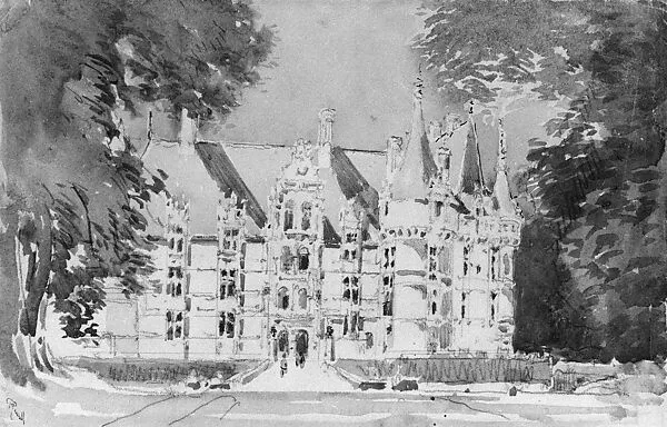 Azay le Rideau — Joseph Pennell