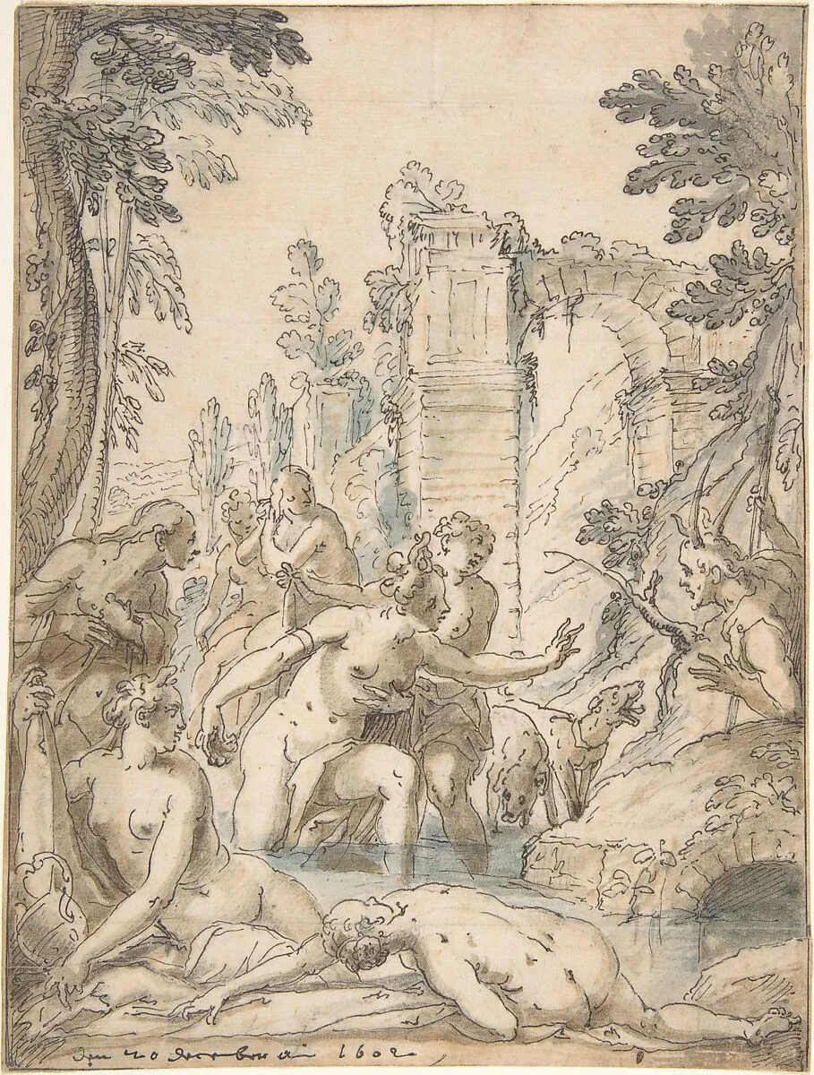 Diana and Actaeon — Georg Pecham