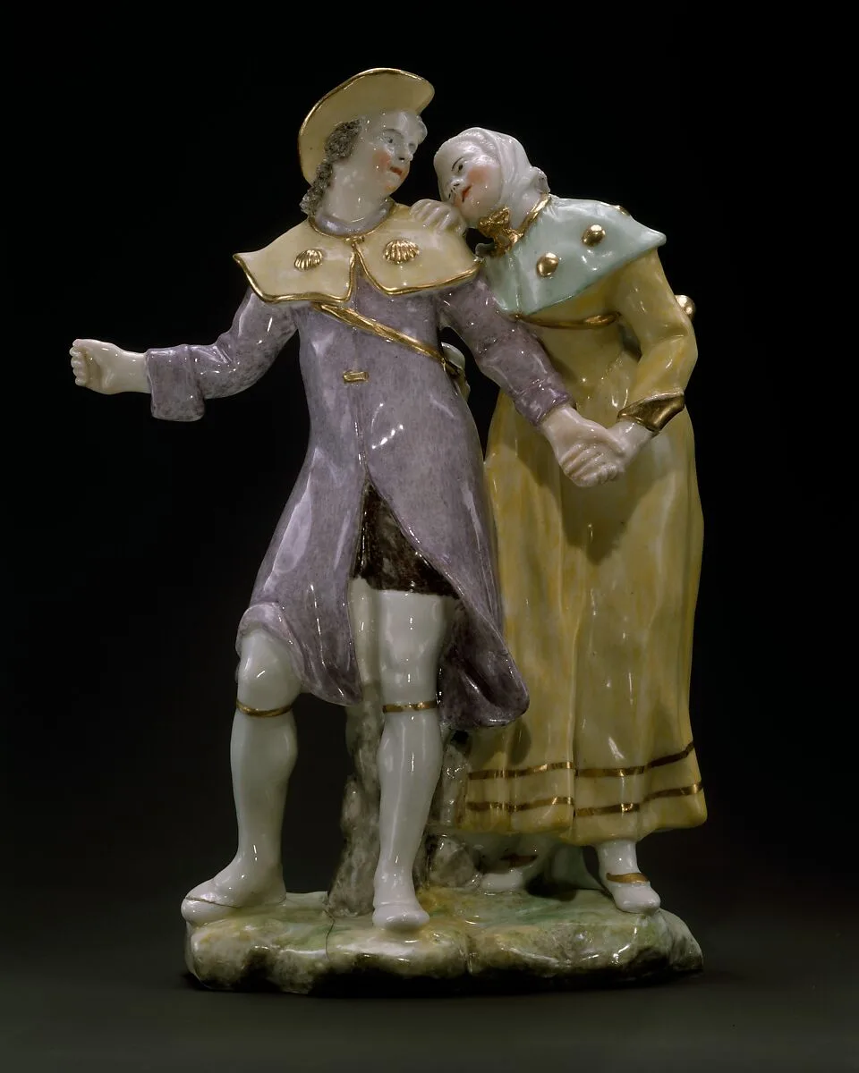 Pilgrim Couple — Capodimonte Porcelain Manufactory