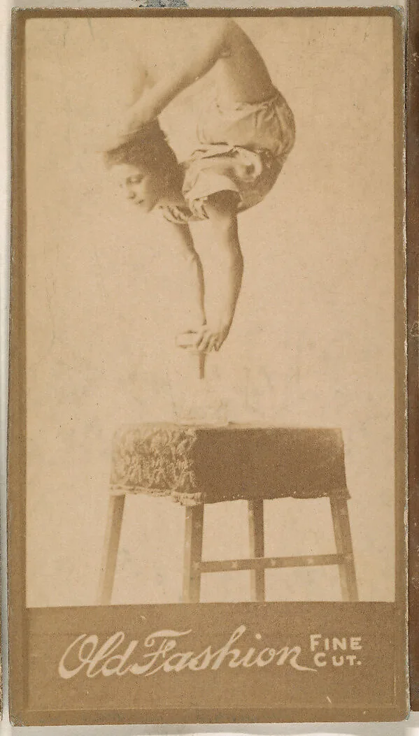 Acrobat, from the Actresses series (N664) promoting Old Fashion Fine Cut Tobacco — Unknown