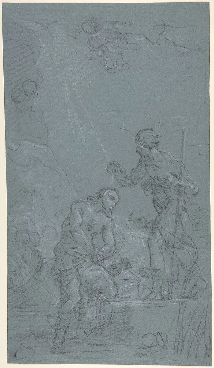 The Baptism of Christ — Noël Hallé