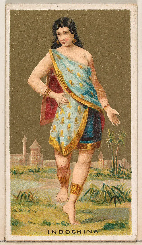 Indochina, from the Dancing Girls of the World series (N185) issued by Wm. S. Kimball & Co. — William S. Kimball & Company
