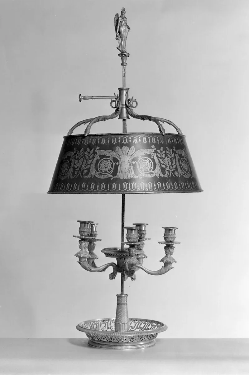 Desk candelabrum — Unknown