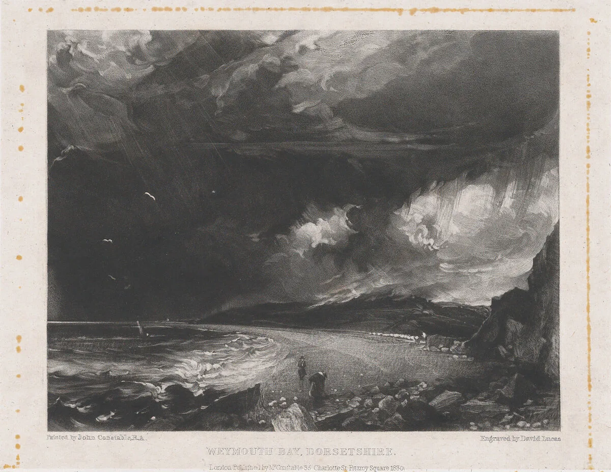 Weymouth Bay — David Lucas|John Constable
