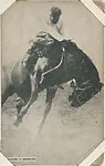 Breaking a Broncho from Indians and Western Historical Scenes series (W417) — Unknown