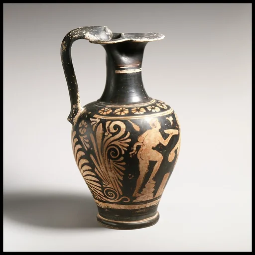 Terracotta oinochoe (jug)