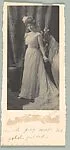 [Jessie Crane Evans in Wedding Gown, St. Louis, Missouri]
