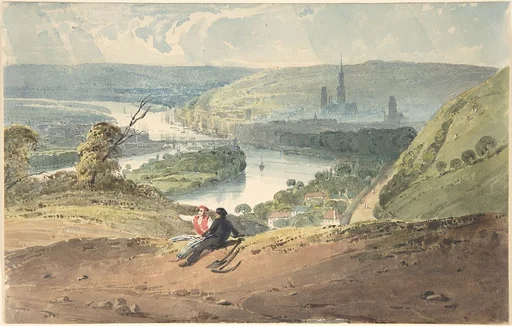 View of Rouen from St. Catherine’s Hill