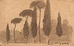 Untitled (landscape) — Abraham Walkowitz