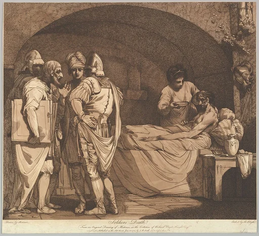 Soldier's Death, from "The Life and Death of a Soldier"