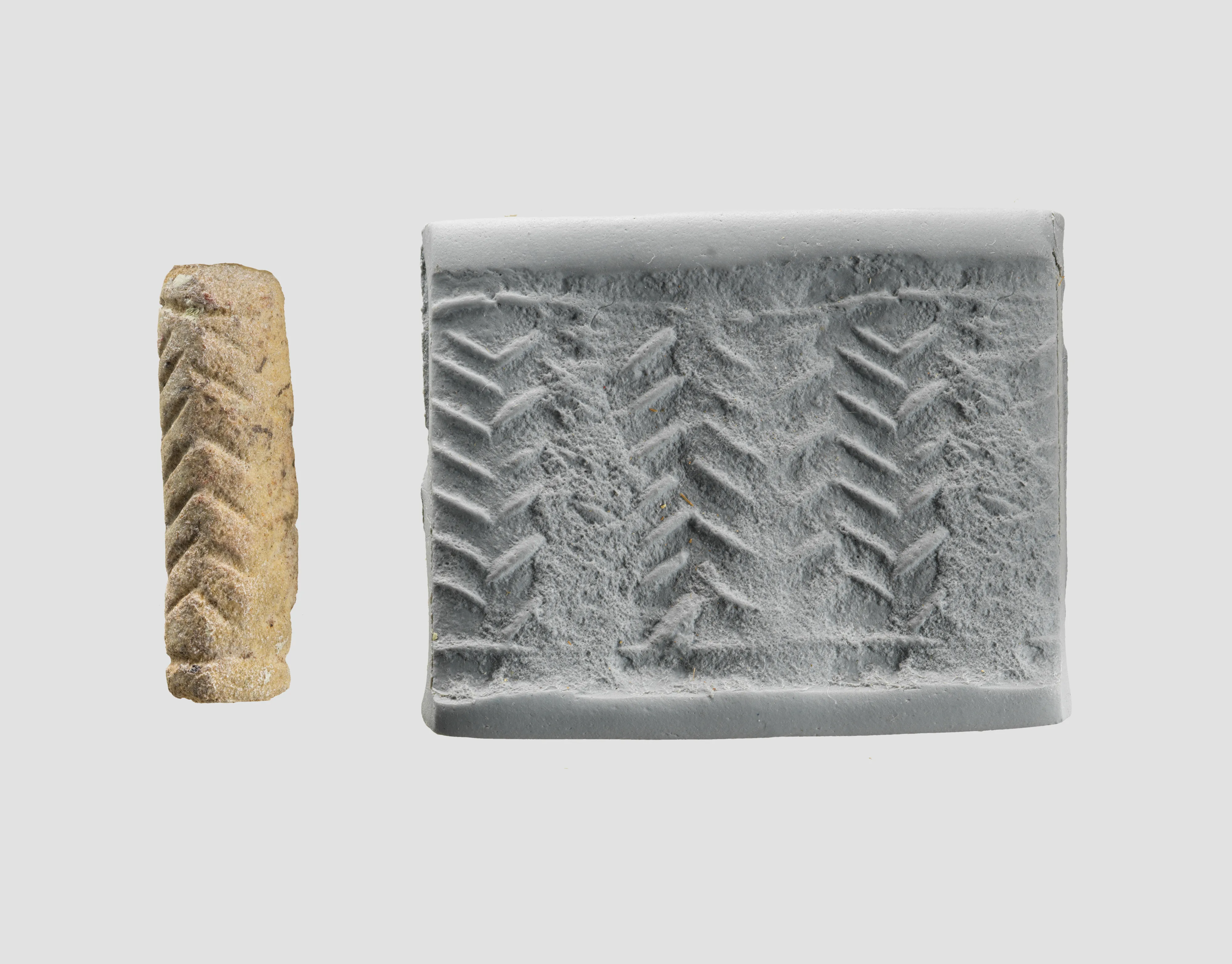 Cylinder seal with geometric design — Unknown