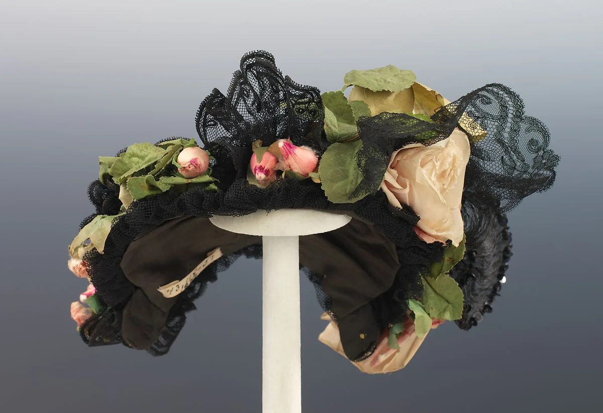 Evening bonnet — Jean Hamilton