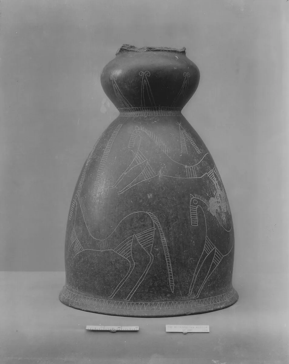 Terracotta stand for a cauldron — Unknown