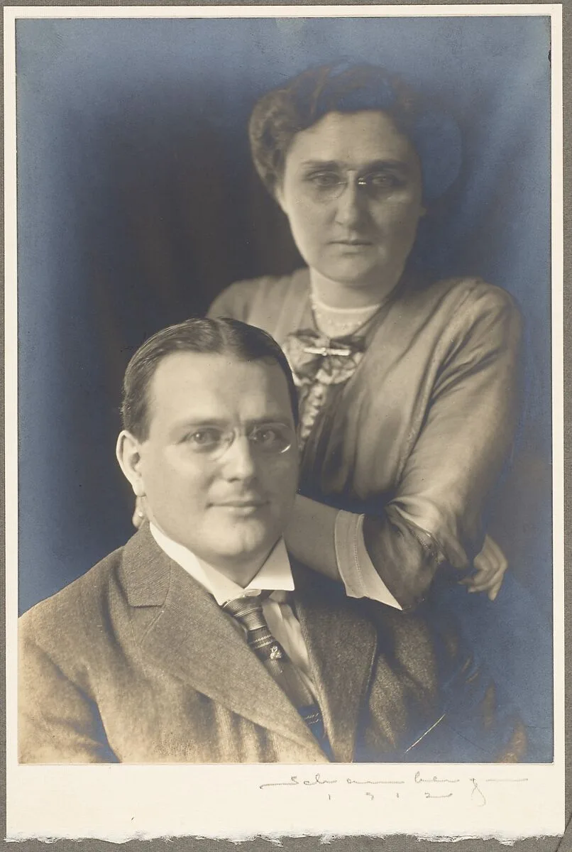 Regena and Herbert — Morton Schamberg