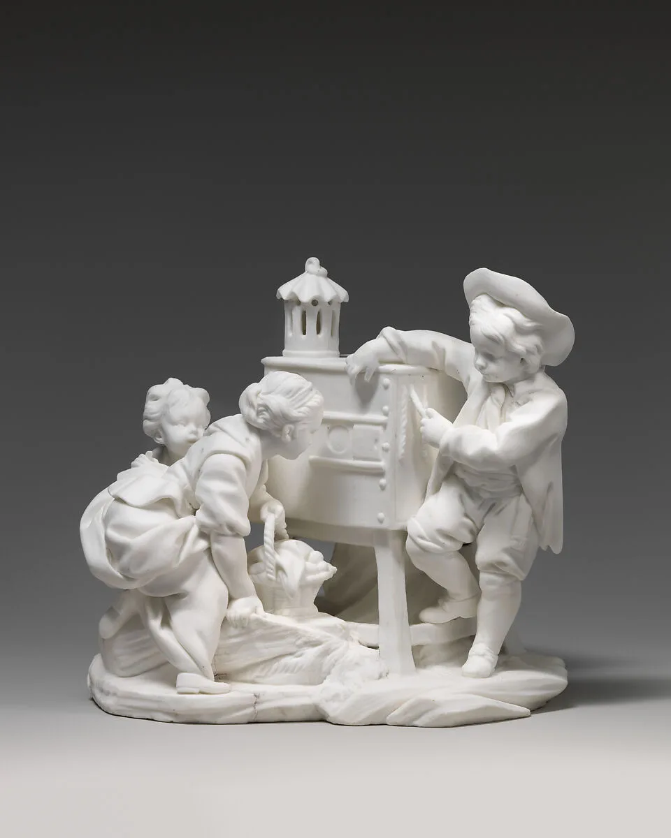 The Magic Lantern — Sèvres Manufactory|François Boucher|Etienne-Maurice Falconet