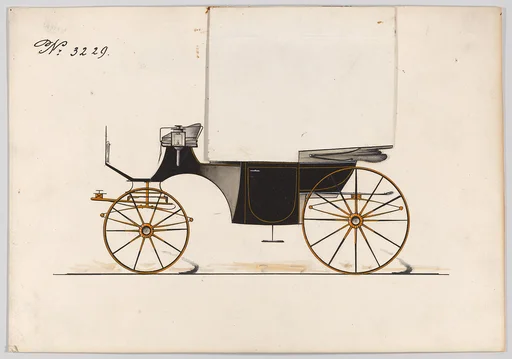Design for Landaulet, no. 3229
