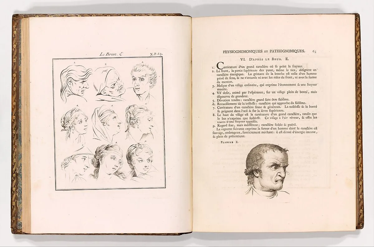 Essay on Physiognomy (Essai sur la Physiognomie Destiné à Faire Connoître l'Homme & à le faire Aimer, par Jean Gaspard Lavater, Citoyen de Zurich et Ministre du St. Evangile) — Johann Caspar Lavater