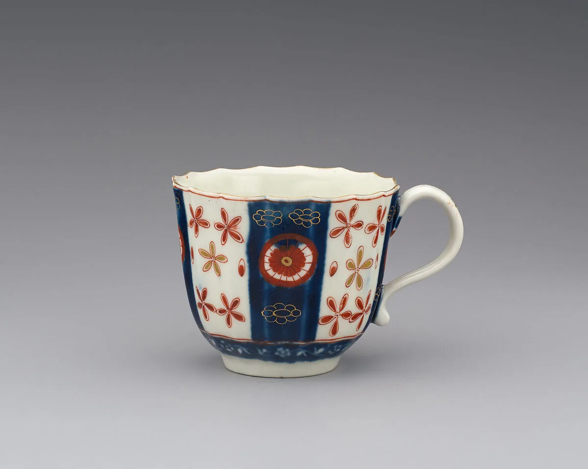 Chocolate cup (part of a service) — Worcester factory