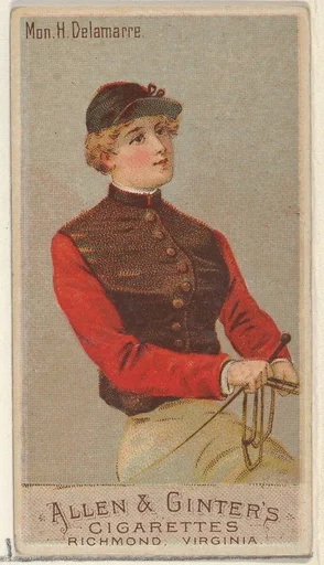 Mon. H. Delamarre, from the Racing Colors of the World series (N22a) for Allen & Ginter Cigarettes