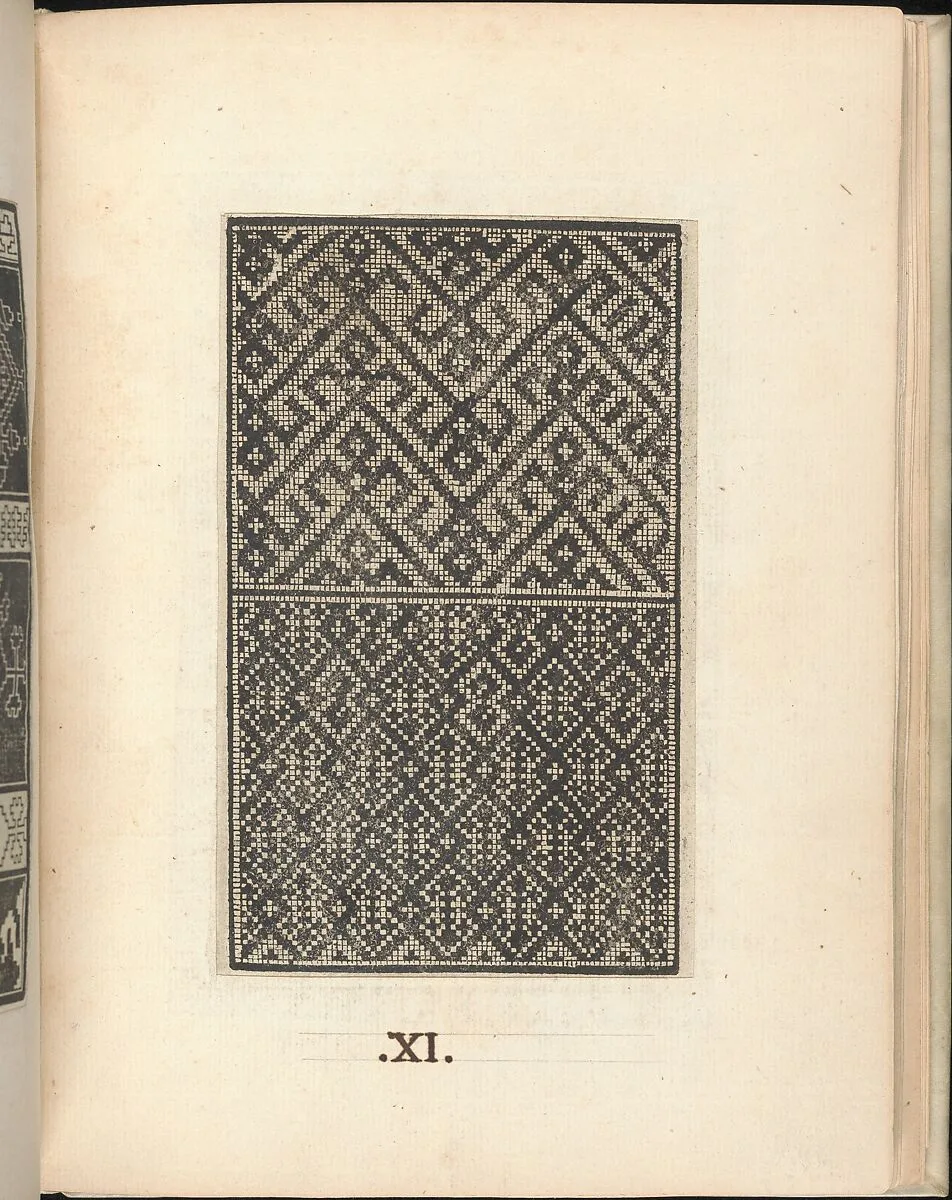 Esemplario di lavori, page 11 (recto) — Nicolò Zoppino