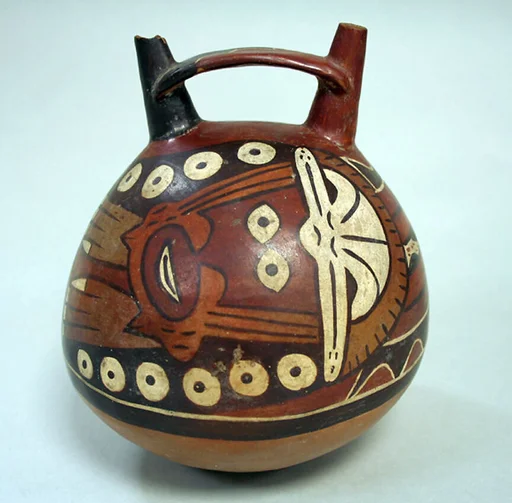 Double spout and bridge bottle