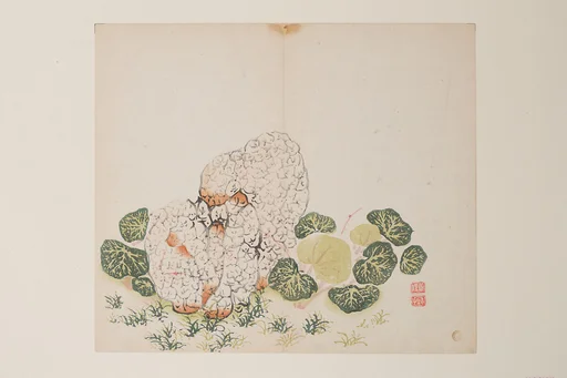 明 十竹齋書畫譜 四開|Leaf from the Ten Bamboo Studio Manual of Painting and Calligraphy