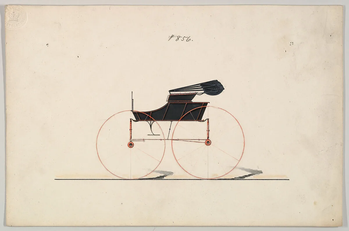 Design for Wagon, no. 856 — Brewster & Co.