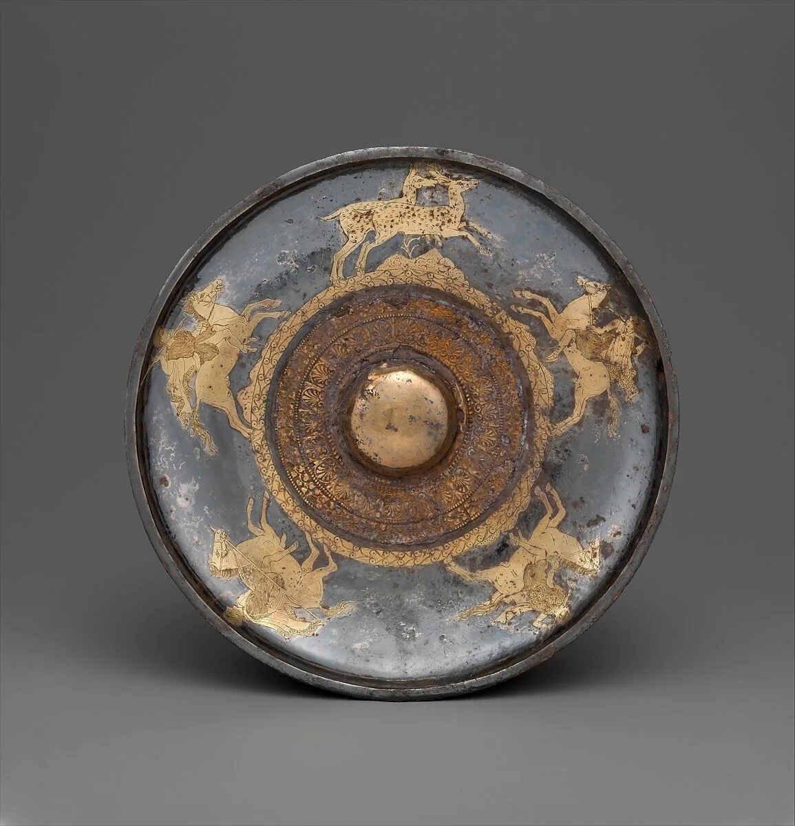 Gilt silver phiale mesomphalos — Unknown