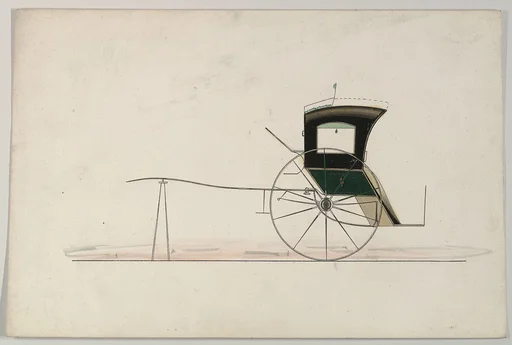 Design for Reverse Body Hansom Cab (unnumbered)