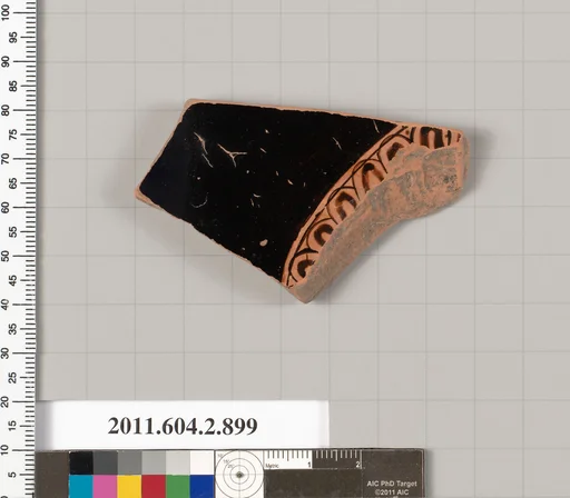 Terracotta fragment of a bell-krater (bowl for mixing wine and water)