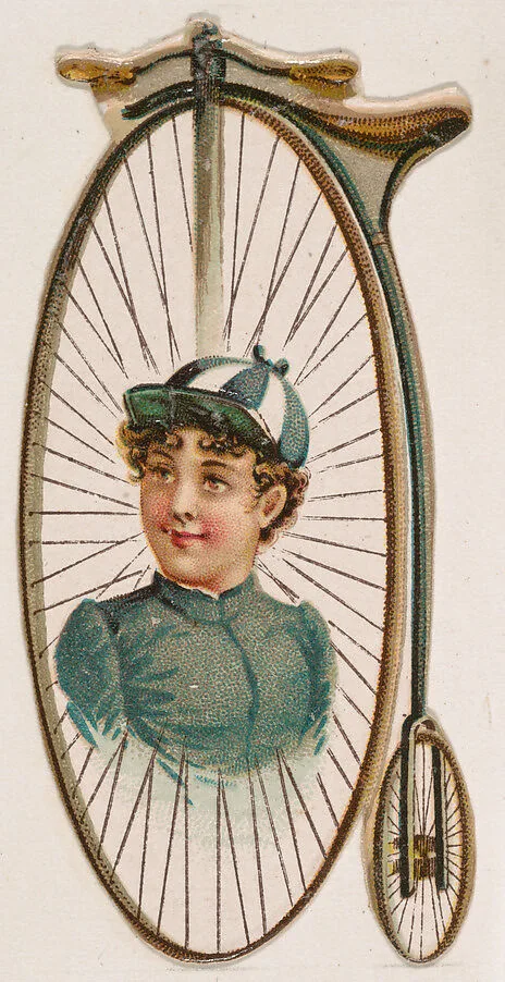 Bicycle, from the Novelties series (N228, Type 4) issued by Kinney Bros. — Kinney Brothers Tobacco Company