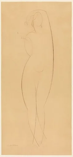 Standing Nude