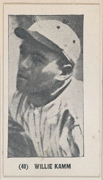 Willie Kamm from the Baseball Players photo series (W502) — Unknown