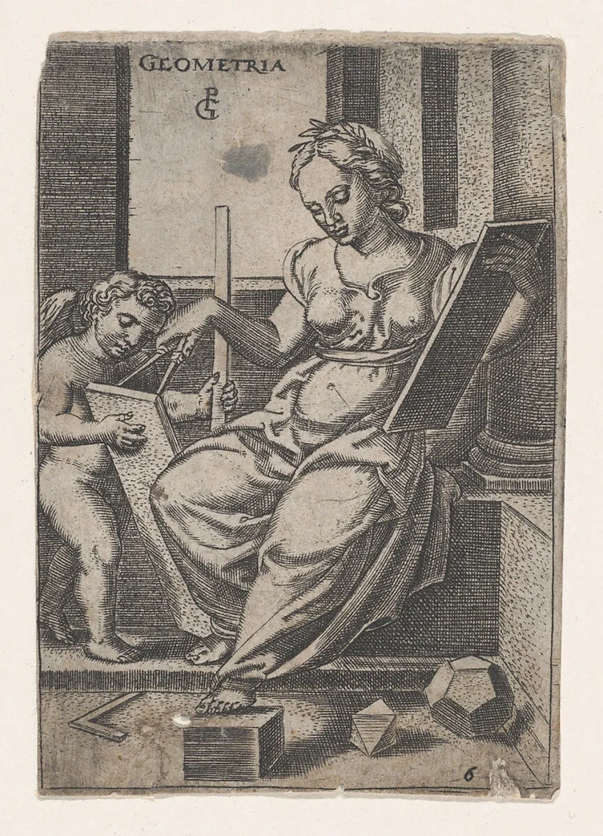 Copy of Geometria — Georg Pencz