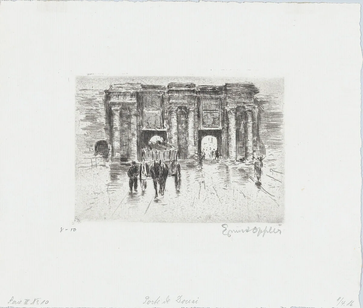 Lille: Porte de Donai — Ernst Oppler|Ludwig Möller