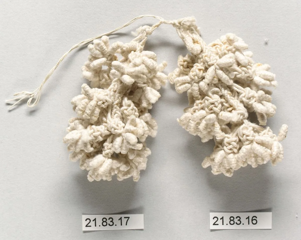 Pair of tassels — Unknown