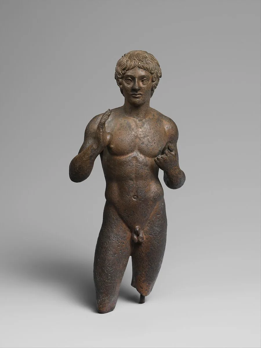 Bronze statuette of a youth — Unknown