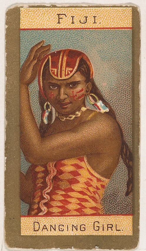 Fiji, Dancing Girl, from Types of Nationalities (N240) issued by Kinney Bros. — Kinney Brothers Tobacco Company