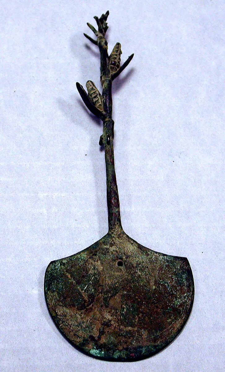 Copper Ornament with Corn Stalk Top — Unknown