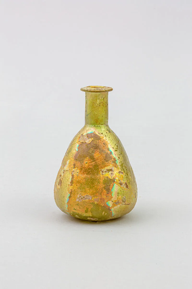 Glass perfume bottle — Unknown