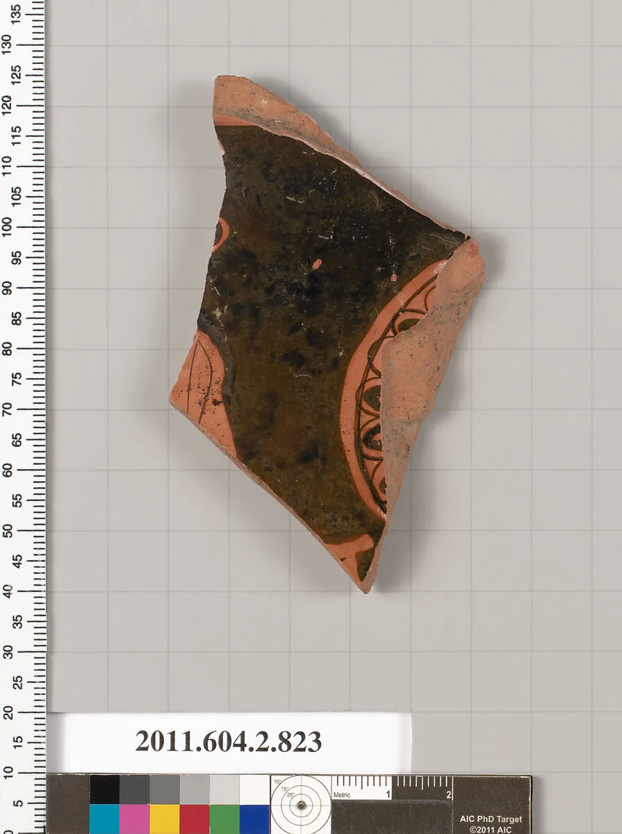 Terracotta fragment of a bell-krater (bowl for mixing wine and water) — Unknown