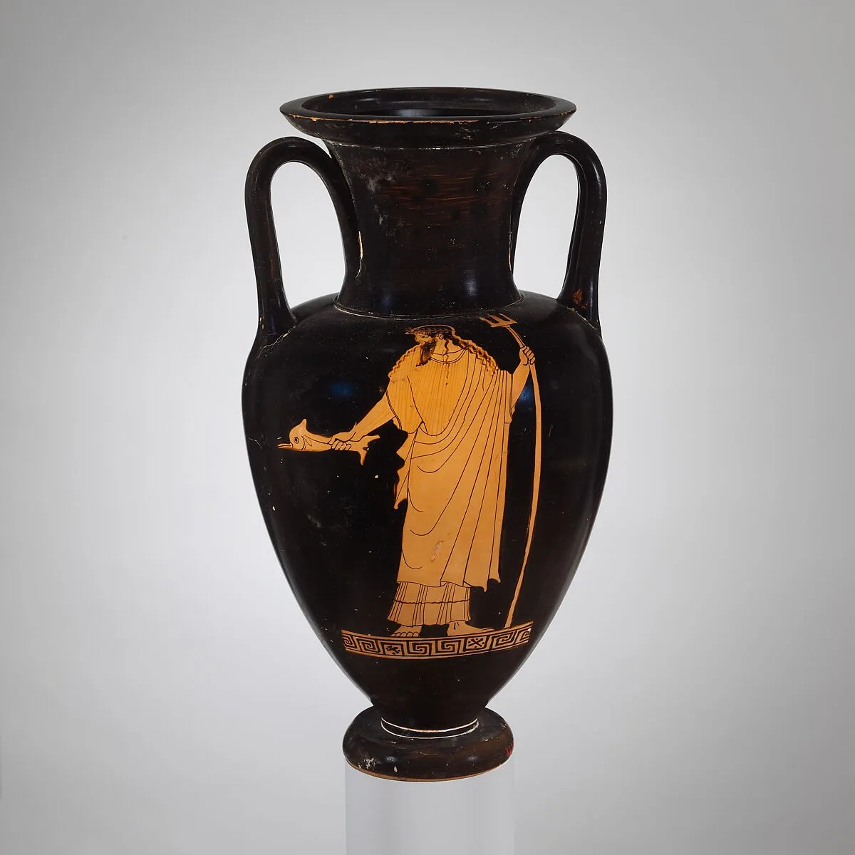 Terracotta Nolan neck-amphora (jar) — Berlin Painter