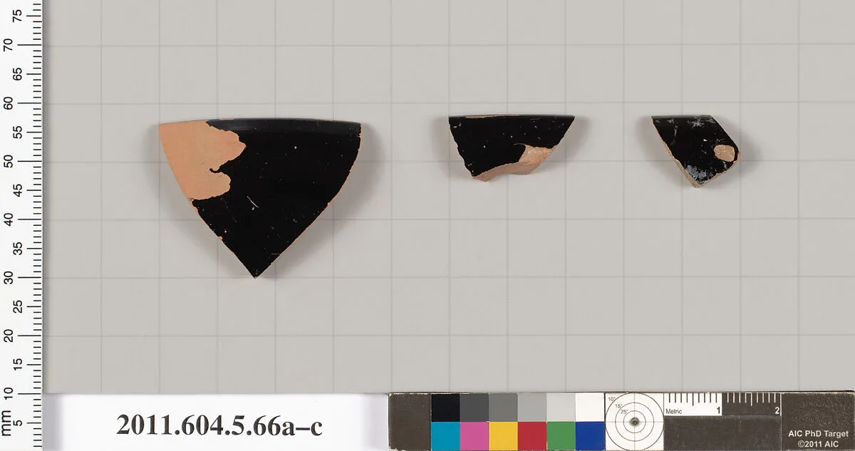 Terracotta rim fragments of kylikes (drinking cups) — Unknown