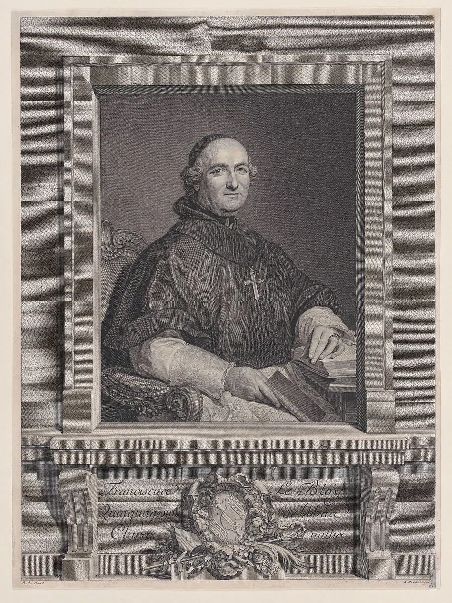 Portrait of François Le Bloy — Alexander Roslin|Nicolas de Launay