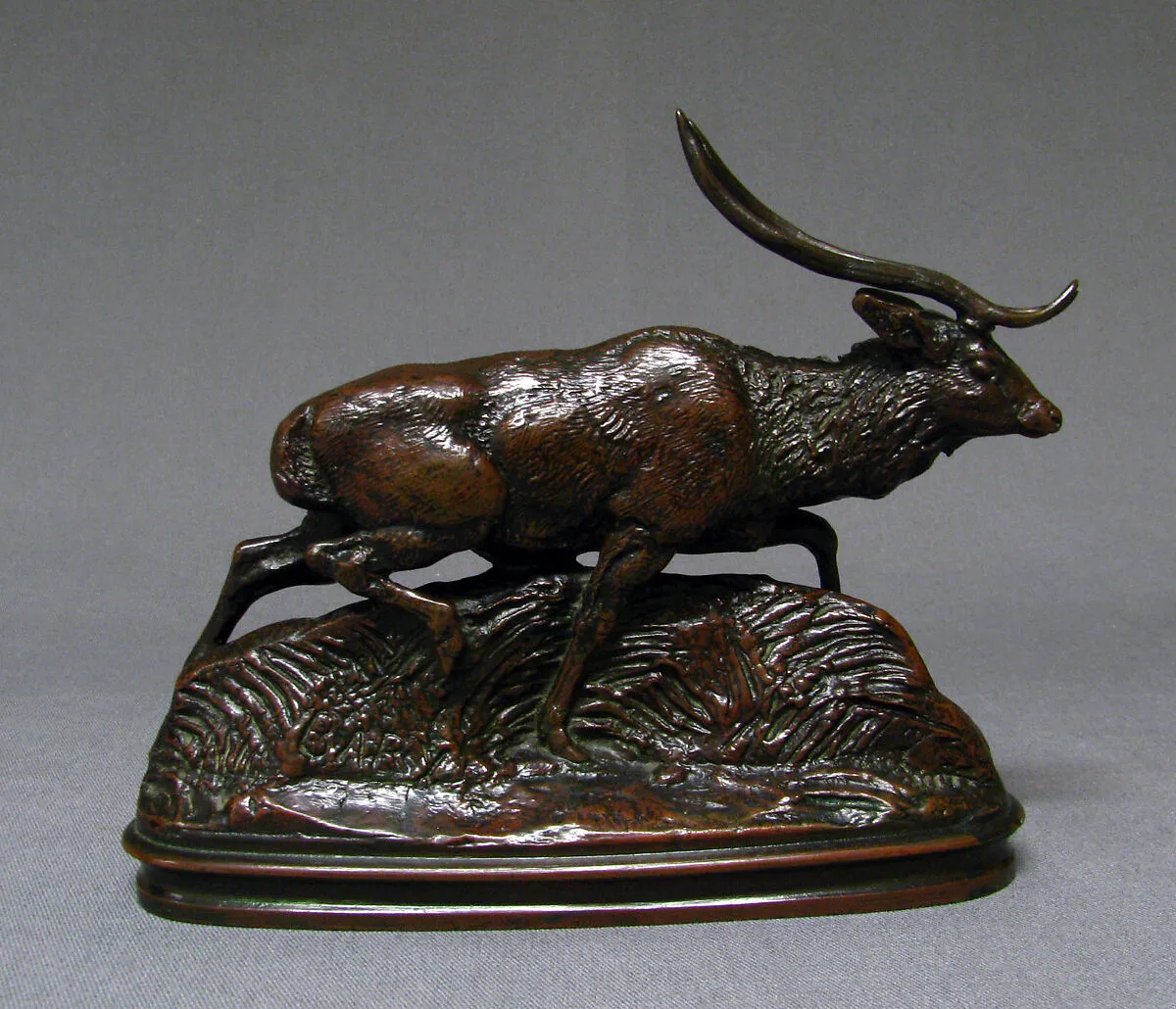 Java Deer (second version) — Antoine-Louis Barye