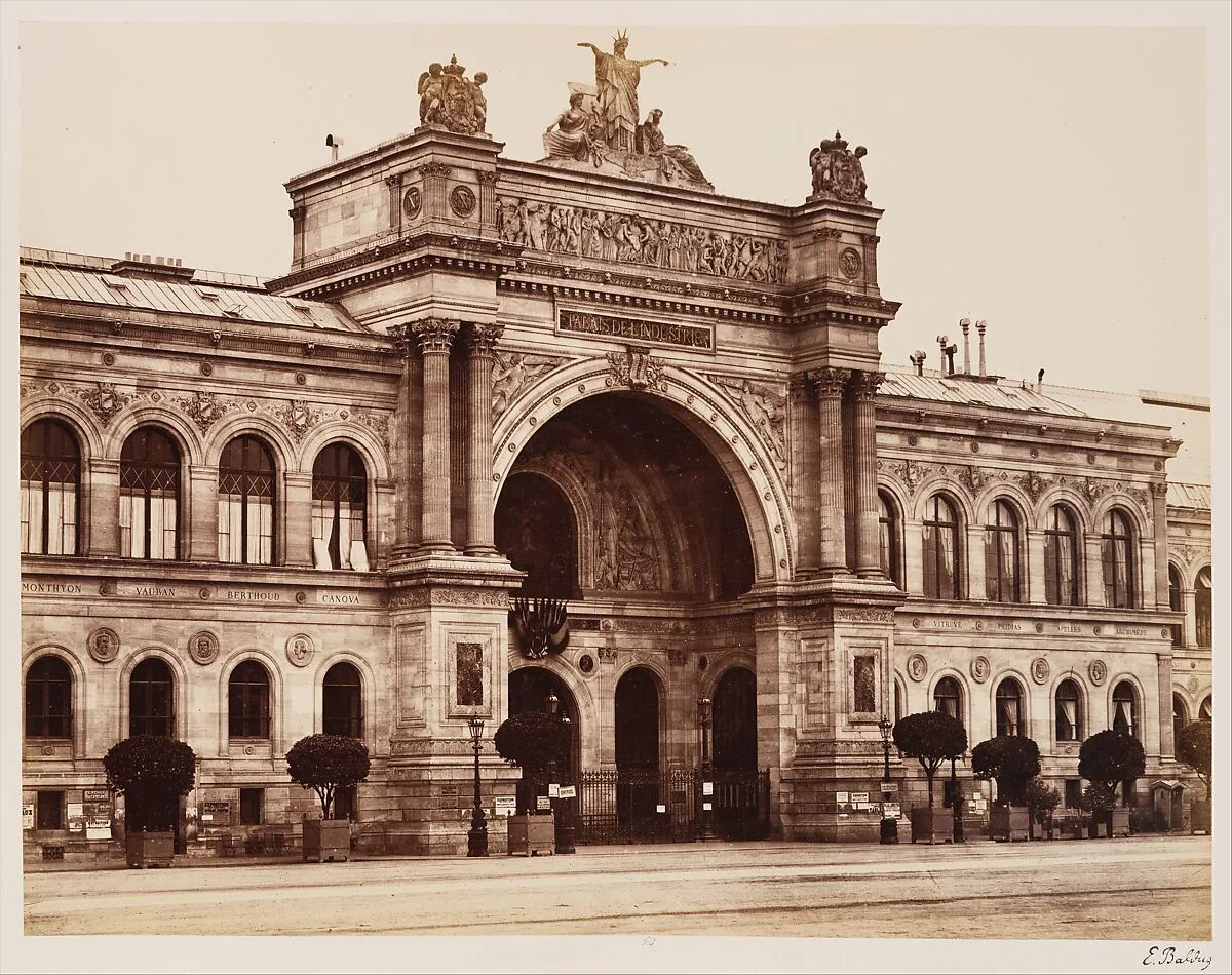 Palais de l'Industrie — Edouard Baldus